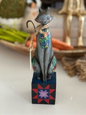 Jim shore “Leona” Cat Figurine